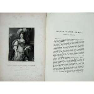   Memoirs Portrait 1836 Francis Theresa Stewart Richmond