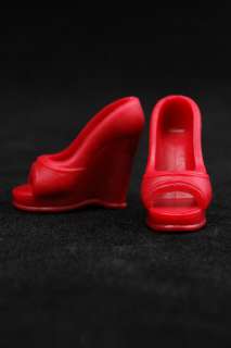   Pairs of Red Fashion High Heels Shoes for Barbie Silkstone FR G  