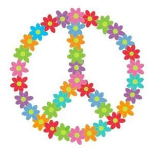  Flower Peace Sign Stickers: Arts, Crafts & Sewing