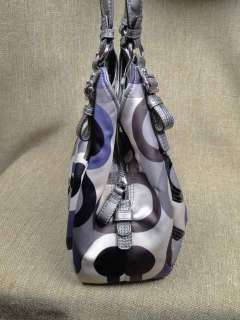 Coach Madison Graphic Op Art Sequin Maggie 19180 NWT  