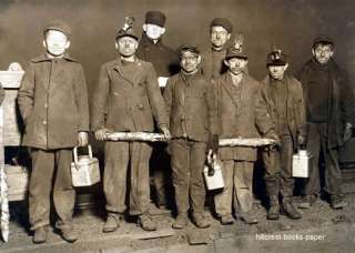 Boy Miners South Pittston Pennsylvania Coal Mine photo  