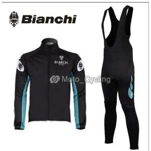  2011 the hot new model BIANCHI long sleeved jersey suit 