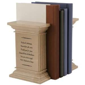    Personalized Natural Marble Column Bookends: Everything Else