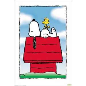  Peanuts   Snoopys Dog House Poster: Home & Kitchen