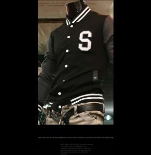   Baseball/Varsity Jacket College Coat Sportswear Outwear JK04  