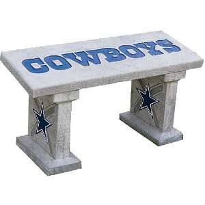  Team Sports Dallas Cowboys Concrete Bench: Sports 