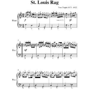  St Louis Rag Tom Turpin Easiest Piano Sheet Music Tom Turpin Books