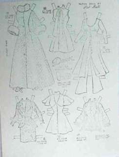   paper dolls, these will be a very special addition to your collection