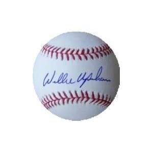 Willie Upshaw Autographed Baseball 