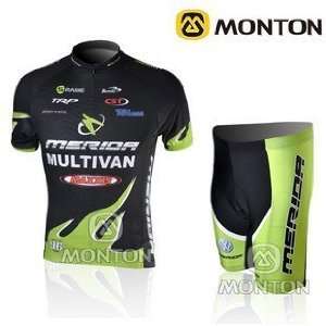  2010 new merida team cycling jersey+shorts bike clothes 
