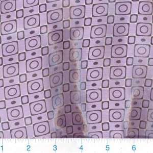  56 Wide Shimmer Print Block Lavender Fabric By The Yard 