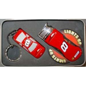  Dale Earnhardt Jr. Diecast Keychain and Light Up lighter 