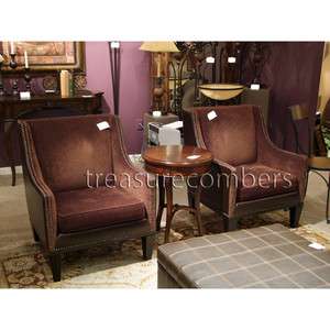 Comfy Nail Head Trim Club Chair Upholstered Armchair Living Room Arm 