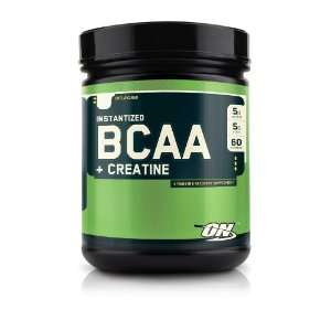 Optimum Nutrition Instantized BCAA and Creatine, Unflavored, 636 Grams
