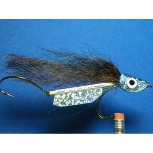  Hook Bass & Pike Floating Sharkskin Head Fly   #63