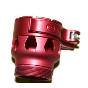 Custom Products Clamping Feedneck For NXT Paintball Marker Gun   Red 
