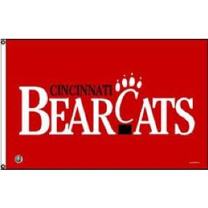  Cincinnati Bearcats NCAA 3x5 Banner Flag (Red): Home 