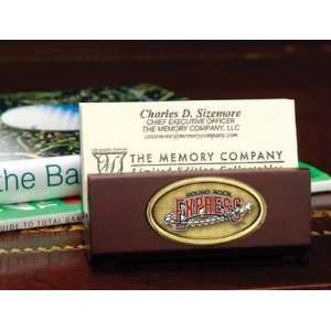   Company Business Card Holder Round Rock Express: Sports & Outdoors