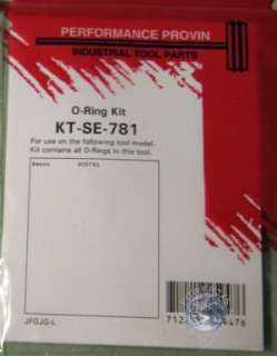 Senco A20   PC0781 Palm Nailer O Ring Kit   KTSE781  