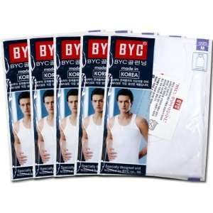  BYC Mens 100% Cotton Underwear  White Large Everything 