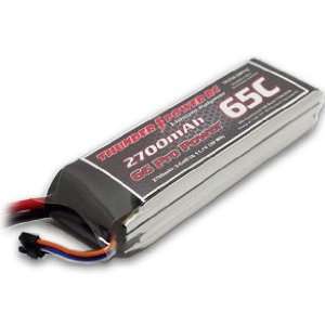   RC G6 Pro Power 65C 2700mAh 3 Cell/3S 11.1V Lipo Battery Toys & Games