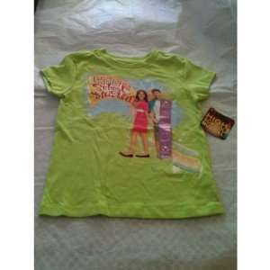  Disney Channel High School Musical Lime Green Short Sleeve 