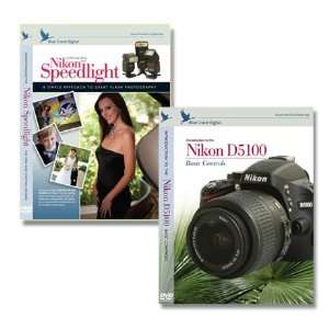   Crane Digital Nikon D5100 DVD Instructional 2 Pack Volume 1, Flash