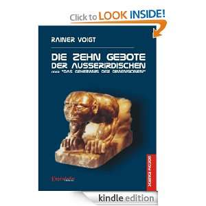 Die zehn Gebote der Ausserirdischen (German Edition): Rainer Voigt 