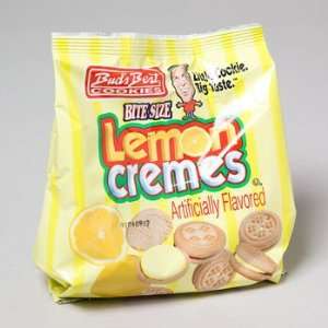 Buds Best Bag Cookies Lemon Cremes Case: Grocery & Gourmet Food