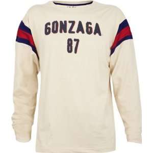  Gonzaga Bulldogs Division One Long Sleeve Brushed Jersey 