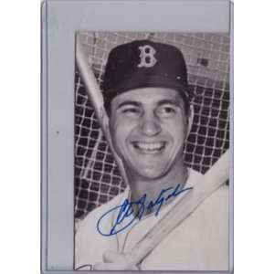  Carl Yastrzemski JSA Autographed Postcard   MLB Cut 