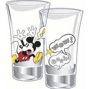  Disney Mickey Mouse Gosh Wow Shot Glass