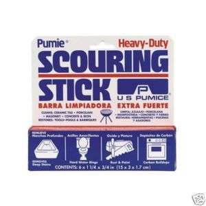 Pumie Heavy Duty Scouring Stick, Deep Stain BBQ Cleaner 071132000220 