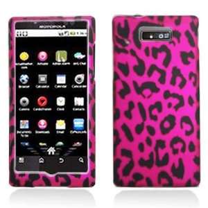  Leopard Hot Pink 2D Texture Faceplate Hard Plastic 