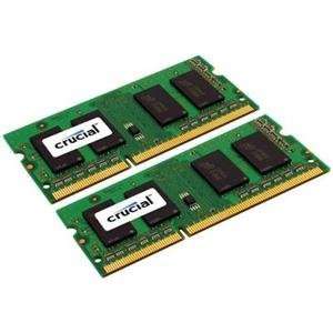  Crucial Technology, 2GB kit (1GBx2) 204 pin SODIM (Catalog 