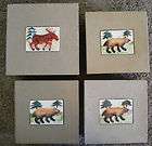 AWESOME Tile Top Gift/Craft Boxes ~ LOT of (4) ~ 8 X 8