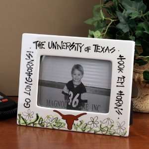  NCAA Texas Longhorns Ceramic Picture Frame: Office 