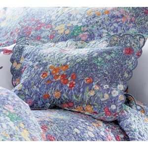    Monet Combed Cotton Quilted Decorative Pillow