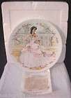 Arceau Limoges Scarlet en Crinoline Collector Plate  