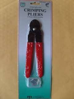 FISHING CRIMPING PLIERS KIT WITH 100 SLEEVES  