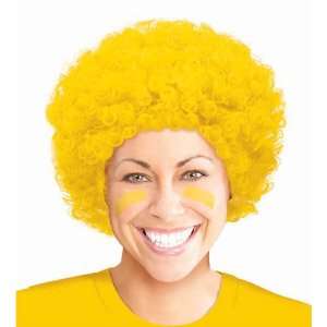  Yellow Curly Wigs Toys & Games