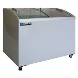   cu ft Chest Freezer With Curved Glass Sliding Doors