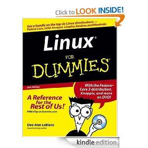 Linux For Dummies (For Dummies (Computers)) Dee Ann LeBlanc  