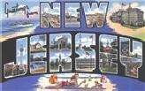Crystal Lake Amusement Park ~WEST ORANGE NJ~ Rare LANDIS Postcard 