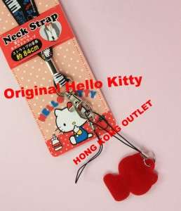 Hello Kitty Cell PHONE LANYARD ID NECK STRAP Sanrio G3a  
