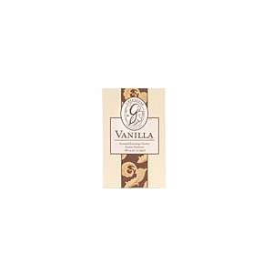  Vanilla scented envelope sachet 2 1/4x3 1/2
