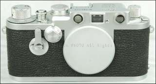 Very Clean@ Leitz Leica IIIf Red Dial body, made in 1950, works 