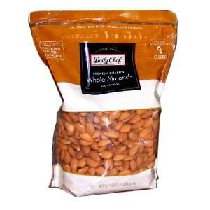 Daily Chef Premium Quality Whole Almonds: Grocery & Gourmet Food