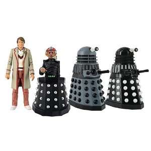   Doctor Who Resurrection of the Daleks Action Figure Set: Toys & Games