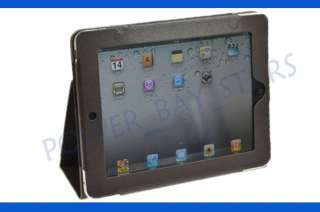 Brown Leather Case Skin Cover For iPad 2 Gen 16GB 32GB  